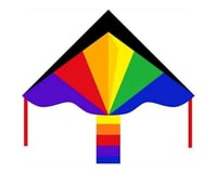 HQ Kites 102145 Eco Line Simple Flyer Rainbow Kite
