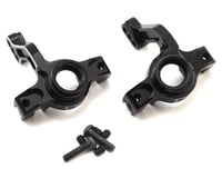 Hot Racing Axial Yeti Aluminum Steering Knuckles (Black) (2)