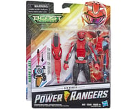 Hasbro Power Rangers Beast Morphers Red Ranger 6" Action Figure Toy