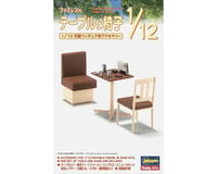 Hasegawa 62007 1/12 Family Restaurant Table/Chair