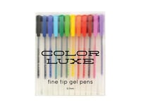International Arrivals Color Luxe Gel Pens 12Pc