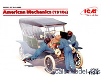 ICM American Mechanics 1910S 3 Figures 1/24