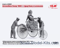 ICM 1/24 1886 Benz Patent Motorwagen W/Mrs