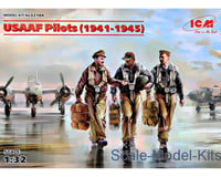 ICM 1/32 Usaaf Pilots 1941-1945 3Pc