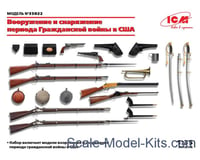 ICM 1/35 American Civil War Weapons/Eqp