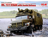 ICM 1/35 Zil-131 Kshm W/Soviet Drivers
