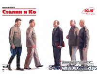 ICM 1/35 Stalin And Co Figure 5Pc Set