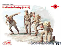 ICM 1/35 Italian Infantry 1915 4 Figures