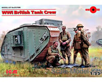 ICM 1/35 Wwi British Tank Crew 4Pc