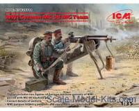 ICM 1/35 German Mg08 Mg Team 2 W/Machine Gun