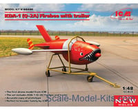 ICM 1/48 Kda1 Q2a Firebee Drone W/Trailer