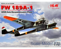 ICM Fw 189A-1 Wwii Axis Recon Plane 1/72