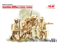 ICM 1/35 Gurkha Rifles 1942-44 4Pc