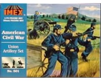 IMEX 1/72 Union Artillery Civil War Figure Set