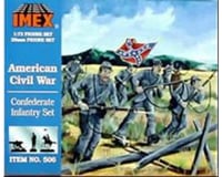IMEX 1/72 Confederate Infantry Civil War Figure Set