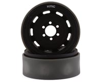 Incision KMC XD720 Roswell 1.9 Beadlock Wheels (Black) (2)