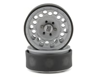 Incision KMC 1.9 XD129 Holeshot Crawler Wheel (Silver) (2)