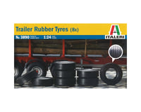 Italeri Models 1/24 Trailer Rubber Trailer Tire (8)