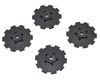 JConcepts Hazard Wheel Dish (Black) (4) (TEN-SCTE)