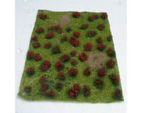 JTT Scenery Flowering Meadow, Red 5x7" Sheet
