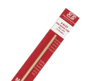 K&S Engineering Round Brass Tube 1/8", Carded