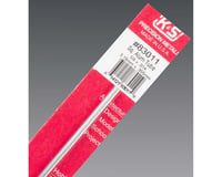 K&S Engineering Square Aluminum Tube .014 Wall 1/8", Carded