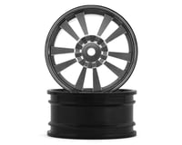Killerbody 10-Spoke Aluminum On-Road Wheels (Silver/Black) (2)