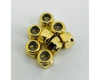 Klinik Gold Plated 3mm Locknuts (8)