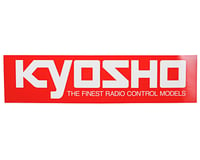 Kyosho 90x360mm Large Size Logo Sticker