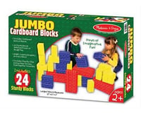 Melissa & Doug  Jumbo Cardboard Blocks