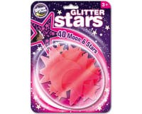 LogicTech Legler Toys PINK GLITTER STARS 40 MOON STARS