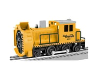 Lionel O-27 Command Control Rotary Snowplow, D&RGW