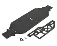 Losi 4mm Desert Buggy XL-E Chassis w/Brace Plate (Black)