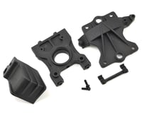 Losi Desert Buggy XL-E Center Differential Standoff/Top Plate & Gear Cover Set