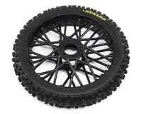 Losi Promoto-MX Dunlop MX53 Front Pre-Mounted Tire (Black)