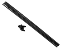 LRP S8 Rebel 3mm Antenna Tubes (Black) (5)