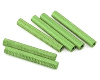 Lumenier 35mm Aluminum Textured Spacers (6) (Green)