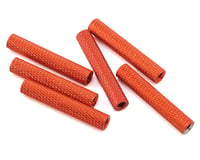 Lumenier 28mm Aluminum Textured Spacers (6) (Orange)
