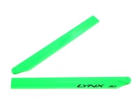 Lynx Heli 240mm Blade 230S Plastic Main Blade Set (Green)