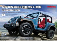 Meng Models 1/24 Jeep Wrangler Rubicon 2-Door 10th Anniversary
