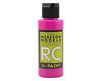Mission Models Fluoresent Racing Berry Acrylic Lexan Body Paint (2oz)