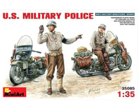 MiniArt 1/35Usmilitarypolice 2 W/2Mtrcycles2pc