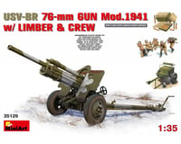 MiniArt 1/35 Usv Br 76Mm Gun Mod 1941 W/Limber +