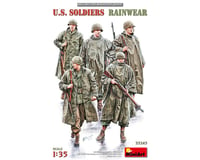 MiniArt 1/35 Wwii Us Soldiers In Rainwear 5