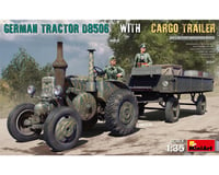 MiniArt 1/35 German D8506 Tractor/Cargo Trailer