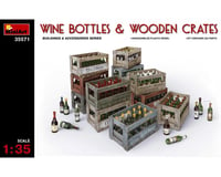 MiniArt 1/35 Wine Bottles + Wooden Crates