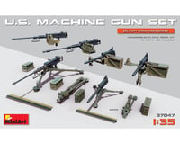 MiniArt 1/35 Us Machine Guns 6 Guns Stands Ammo