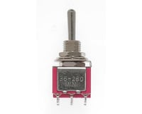 Miniatronics DPDT 5amp 120v Center Off Miniature Toggle Switch