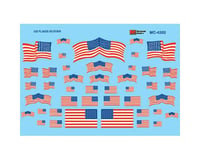 Microscale Industries HO US Flags, 50-Star 1960+
