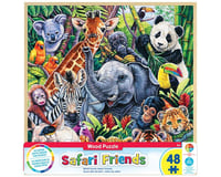 Masterpieces Puzzles & Games 48Puz Wood Fun Facts Safari Friends